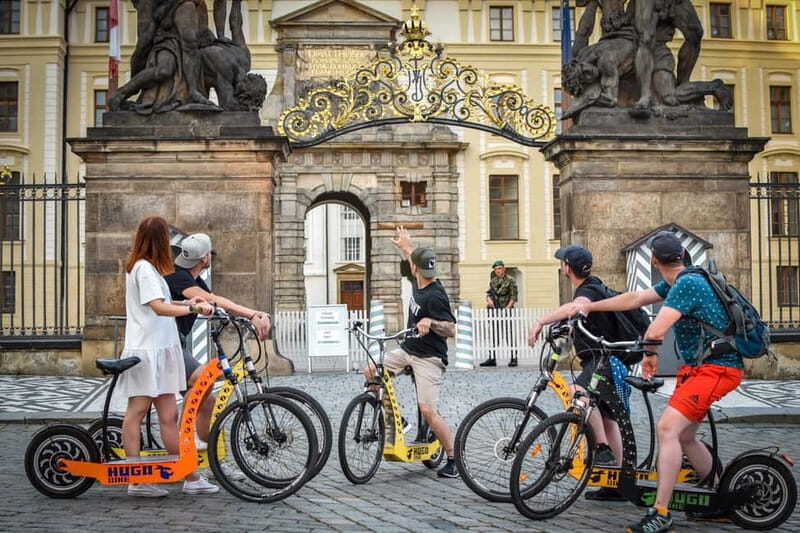 Prague: E-Scooter Grand City & Panoramas Small-Group Tour - Authentic Experiences and Helpful Tips