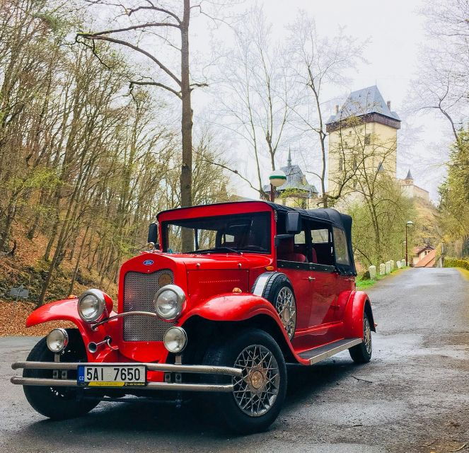 prague-fairytale-karlstejn-castle-in-retro-style-car