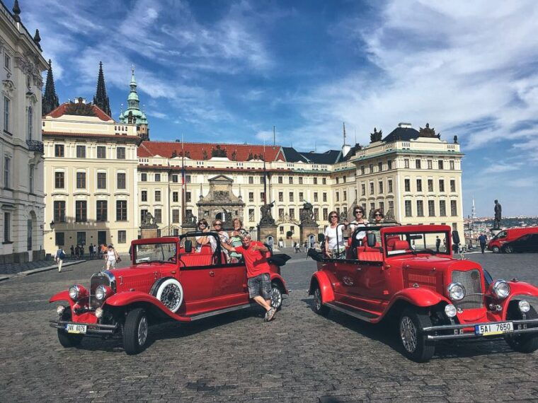 prague-fairytale-karlstejn-castle-in-retro-style-car