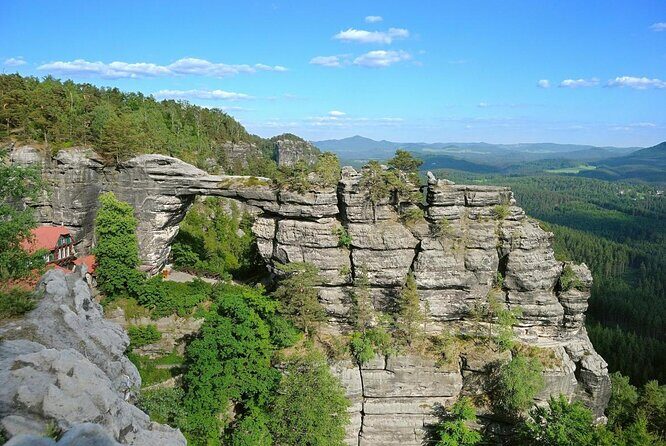 Pravcicka Gate & Bastei Bridge Winter National Park Tour from Prague - An Authentic Winter Day Out in Czech and German National Parks