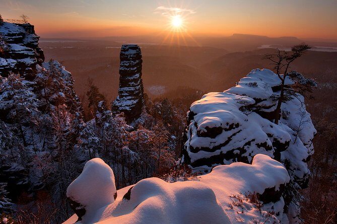 Pravcicka Gate & Bastei Bridge Winter National Park Tour from Prague - The Value for Money