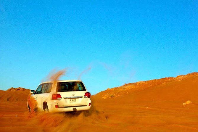 Premium Desert Safari, Barbeque, 3 Shows, Camel ride, Sand-board at Bedouin camp - Frequently Asked Questions
