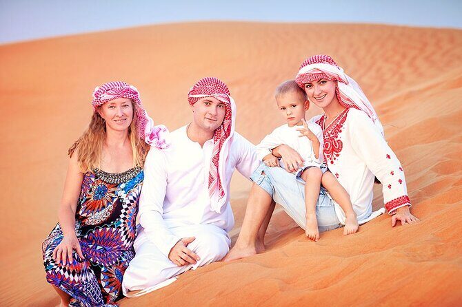 Premium Desert Safari with Dinner, Dunes and Ten Shows (VIP) - Key Points