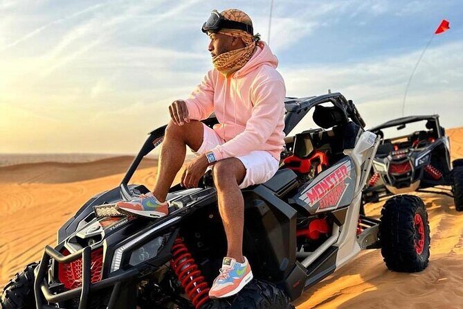 Premium Desert safari With Dune buggy camel ride BBQ dinner - Pickup and Starting Point