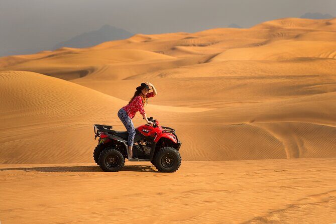 Premium Dubai Red Dunes with quadbike, camel ride and VIP Dinner - Practical Tips for Travelers