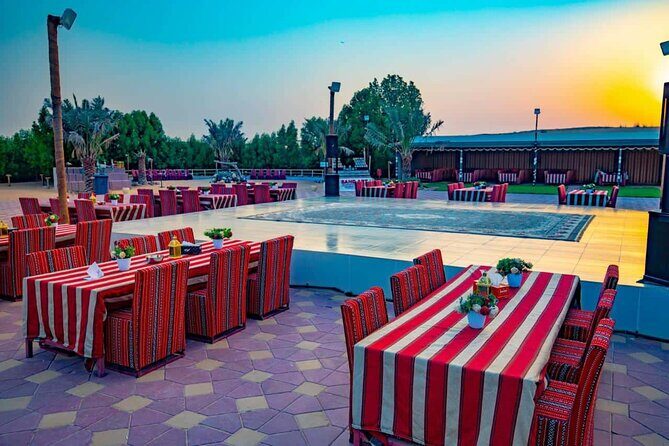 Premium Evening Dessert Safari with BBQ Dinner & Camel Ride - Sunset and Photo Stops  