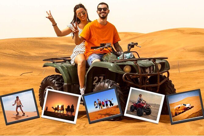 Premium Morning Dessert Safari With Quad Bike , Sand Boarding & Dune Bashing - The Sum Up