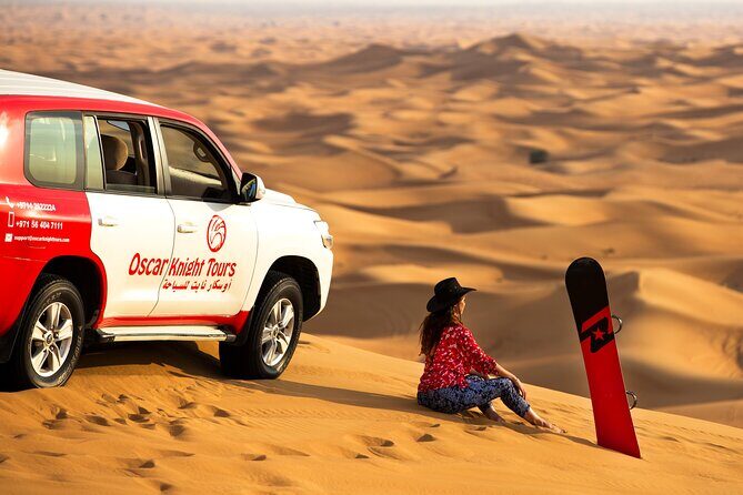 Premium Morning Red Dunes with Quad Bike - Key Points