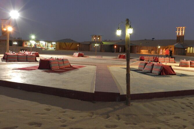 Premium Red Dune Desert Safari,BBQ dinner, camel ride, live show at Majilis camp - Key Points