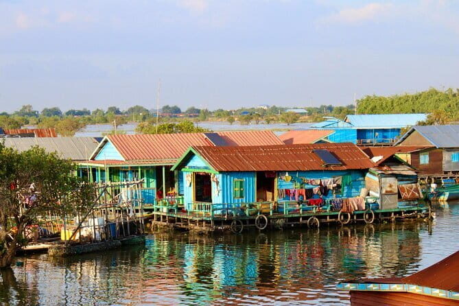 Premium Sunset Floating Village Tour with 4-course Khmer Dinner - Key Points