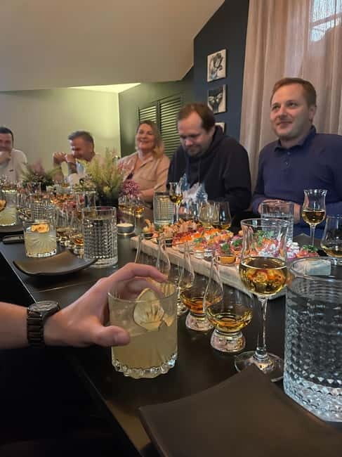 Premium Whiskey Masterclass & Delicious Snacks - Key Points