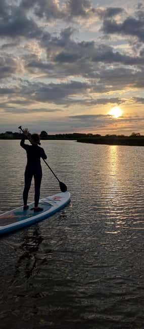 Prerow: Standup paddle sunset tour with picnic - An Enjoyable Introduction to Standup Paddleboarding