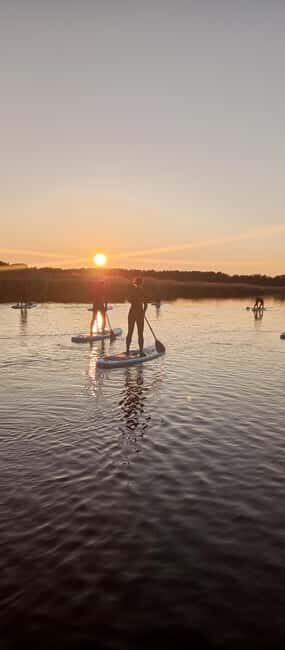 Prerow: Standup paddle sunset tour with picnic - The Beach Picnic: A Perfect Finish