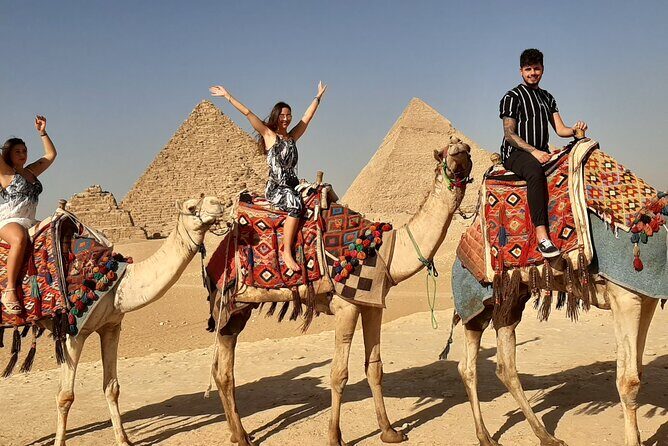 Private All INC-Pyramids,Sphinx,Egyptian Museum,Camel Ride(1 Hour)Lunch& Bazaar - Key Points