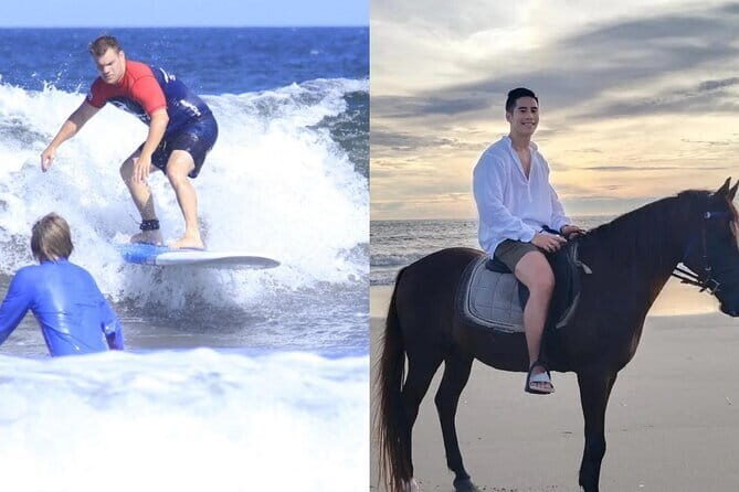 Private Bali Horse Riding and Surf lesson in Seminyak Beach - Key Points
