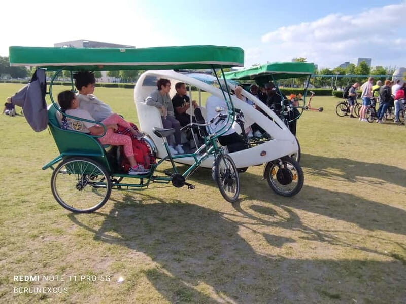 Private Berlin Rickshaw- Historical Berlin Up to 6 People - An Authentic and Relaxed Way to Explore Berlin