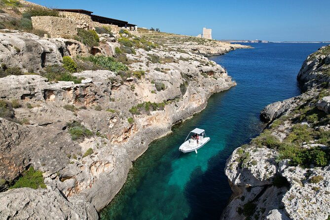 private-boat-charter-comino-blue-lagoon-crystal-lagoon-gozo
