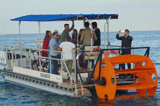 private-boat-rental-pedal-cruises-barcelona-cycle-boat