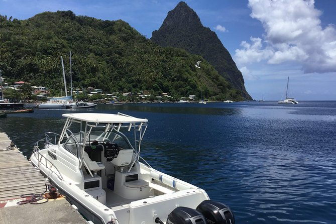 private-boat-to-soufriere-west-coast-for-swimming-snorkeling-beach-relaxation