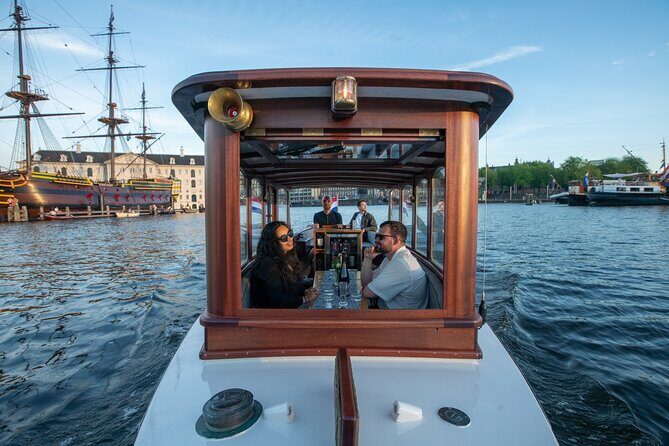 Private Boat Tour Amsterdam - 90 Min incl. welcome drink on historic saloon boat - An In-Depth Look at the Amsterdam Private Boat Tour