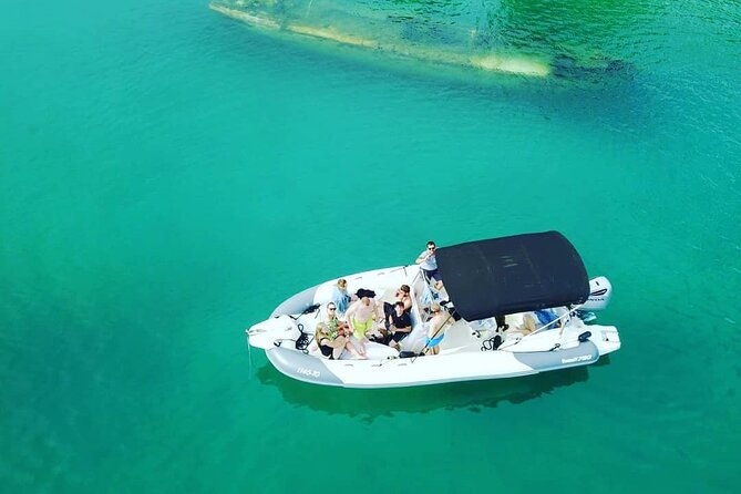 private-boat-tour-to-the-blue-lagoon-solta-swim-snorkel-tan-and-relax