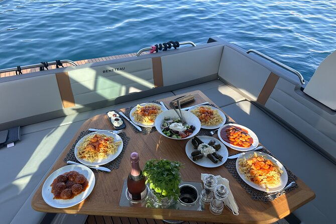 private-caldera-cruise-with-motor-yacht-in-santorini