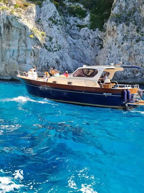 Private Capri Boat Day Tour From Sorrento - Key Points