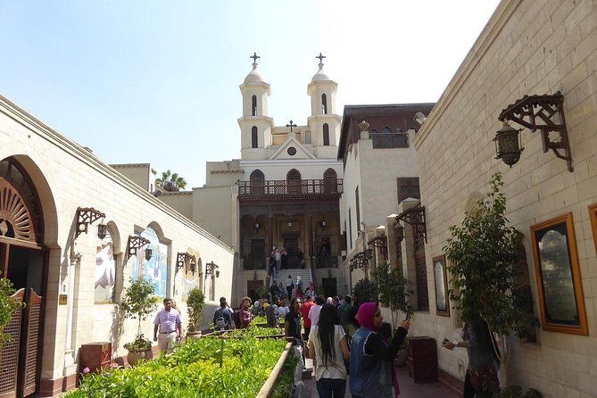 Private Coptic Cairo Cave , Hanging Church ST Simon monastery - The Cave Church and Mokattam Mountain