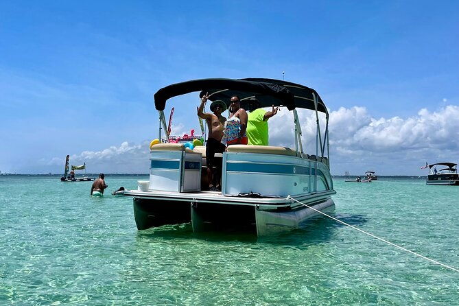 private-crab-island-pontoon-charter-with-inflatables