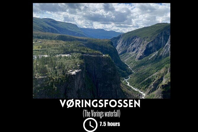 Private day tour to the Vorings Waterfall Norway's most visited - Key Points