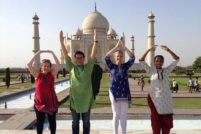 Private Day Trip of Taj Mahal and Agra Fort By Superfast Train - All Inclusive - Key Points