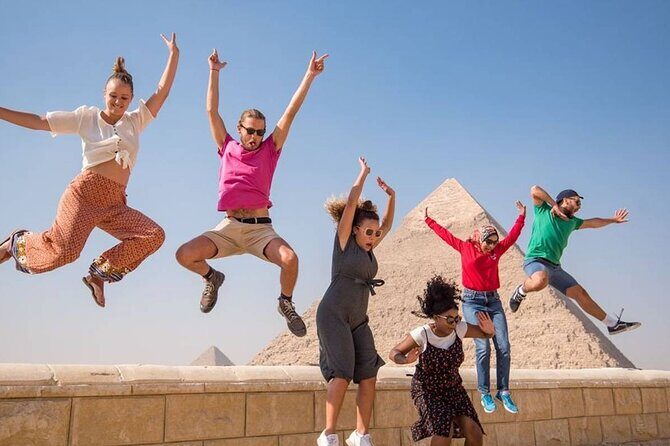 Private DayTour to Giza pyramids with Camel riding Plus Egyptian Museum - The Sphinx & Its Temple