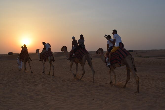 Private Desert Safari Red Dune with BBQ, Sand Boarding and Camel Ride - FAQs