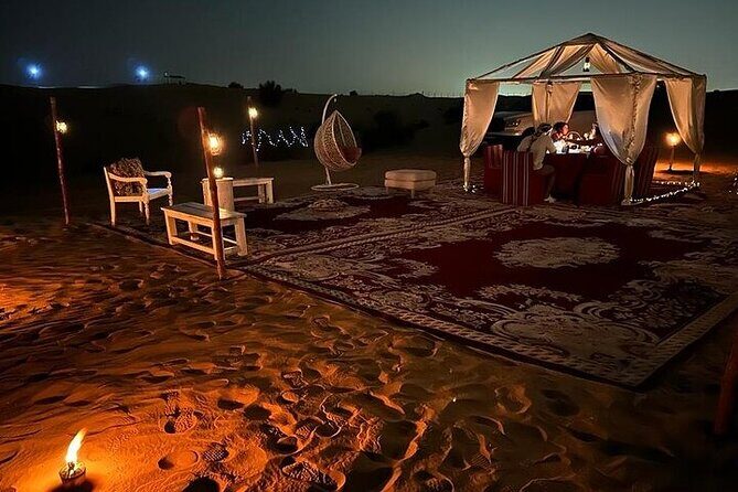 Private Dinner in the Heart of the Desert with Entertainment show - What to Expect: A Step-by-Step Breakdown