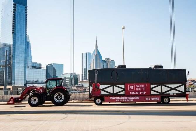 Private Downtown Nashville Party Tractor Tour 21+ Only! - Practical Details