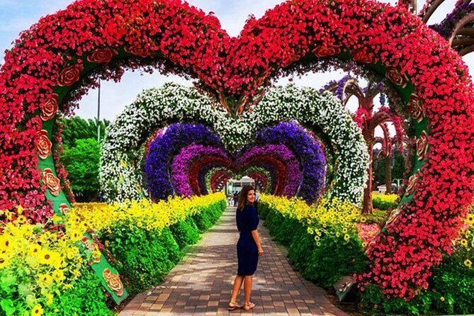 Private Dubai City Tour with Miracle Garden Ticket - Jumeirah Public Beach: Sun, Surf, and Sunset