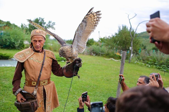 Private ethnic tour in Almaty (including lunch) - Falcon Farm Sunkar: Birds of Prey in Action