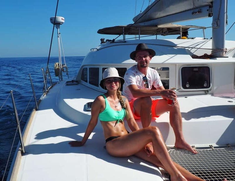 Private exclusive catamaran sailing trip Sardinia from La Caletta - Key Points
