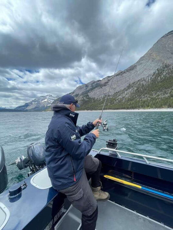 private-fishing-charter-lake-minnewanka