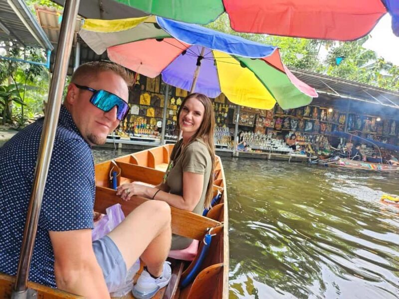 Private Floating & Train Market + DRAGON Temple + Thai Cafe - A Complete Breakdown of the Tour Experience