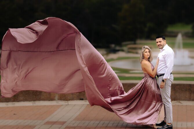 Private Flying Dress Photo Session in St. Louis - Key Points