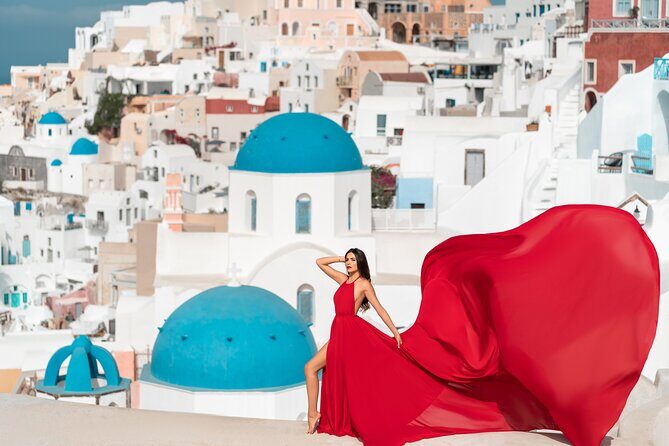 Private Flying Dress Photoshoot in Santorini - FAQ