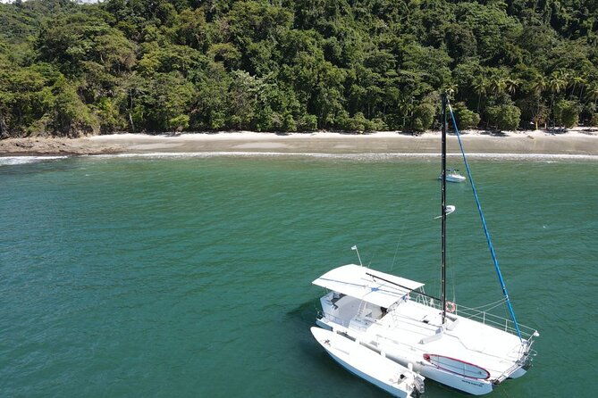 private-full-day-charter-to-playa-fantasia-on-sealounge-catamaran