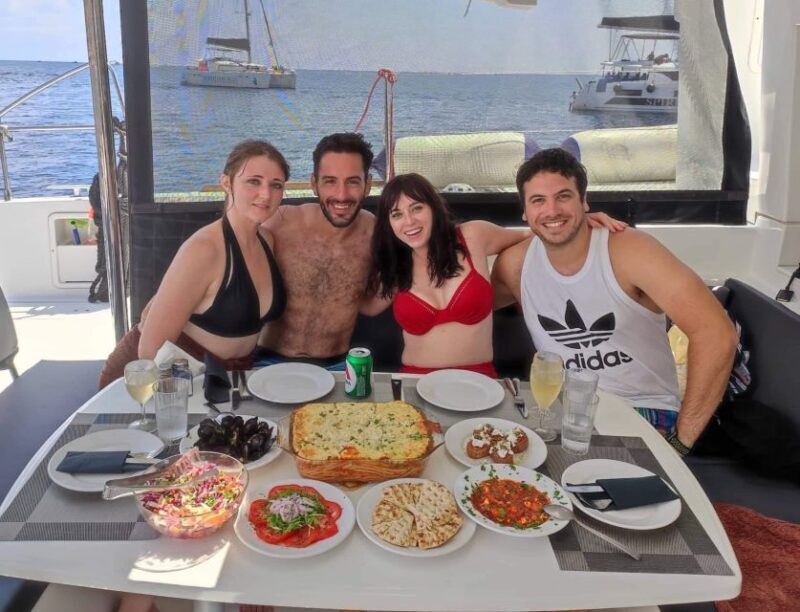 Private Full Day Paros Catamaran Cruise - The Culinary Experience