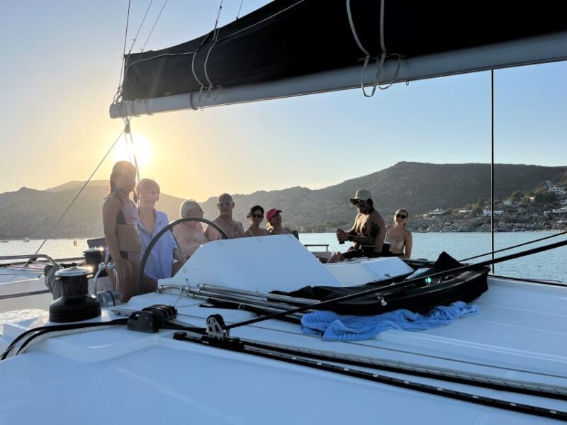 Private Full Day Paros Catamaran Cruise - Comfort and Convenience