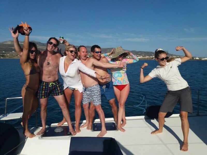 Private Full Day Paros Catamaran Cruise - Value for Money