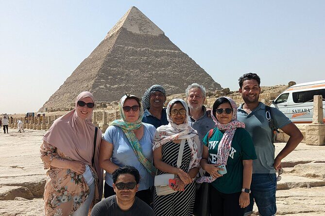 Private full day tour in Pyramids of Giza, Memphis and Saqqara - Key Points
