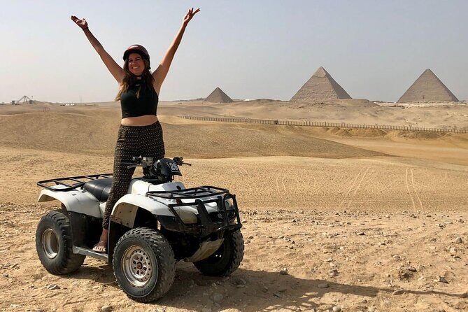 Private Giza pyramids,shopping,Quad bike,Camel ride &Felucca ride - Who Would Love This Tour?