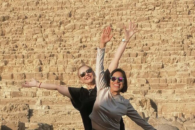 Private Giza Pyramids,Sphinx,camel,lunch, 2 tombs,Great Pyramid - The Tombs and Recent Archaeological Discoveries