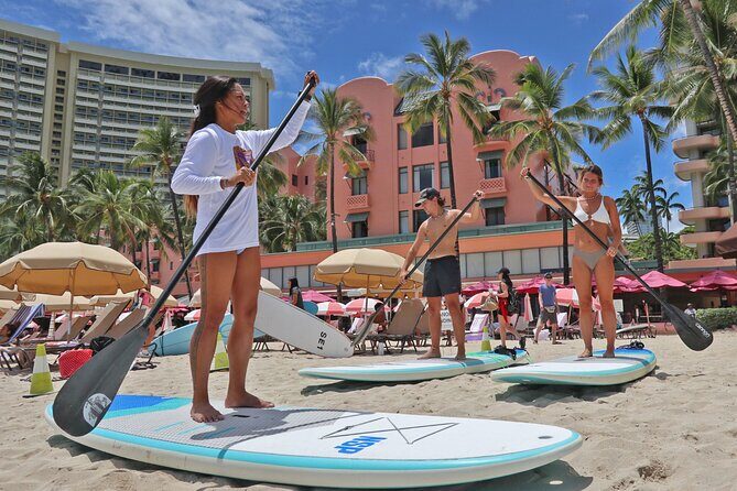 Private Group SUP Trio by Waikiki Beachboys at the Royal - What Makes This Tour Stand Out?